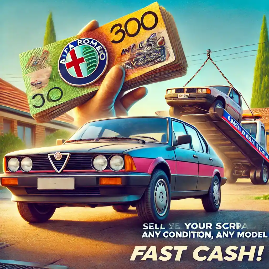 Sell Your Scrap Alfa Romeo - Any Condition, Any Model, Fast Cash!