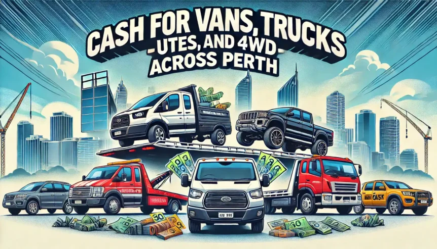 Cash for Vans, Trucks, Utes, and 4WDs Across Perth